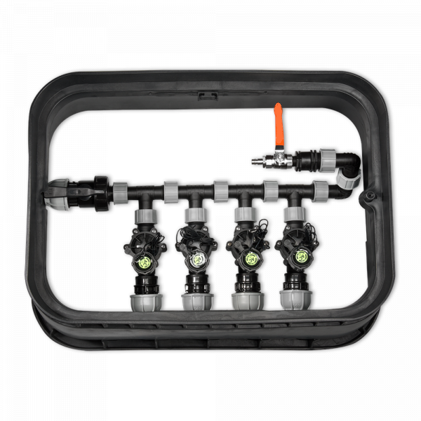 Swivel Tee 1in BSP Male Male Female Outdoor Watering Kit Drip Irrigation Fitting