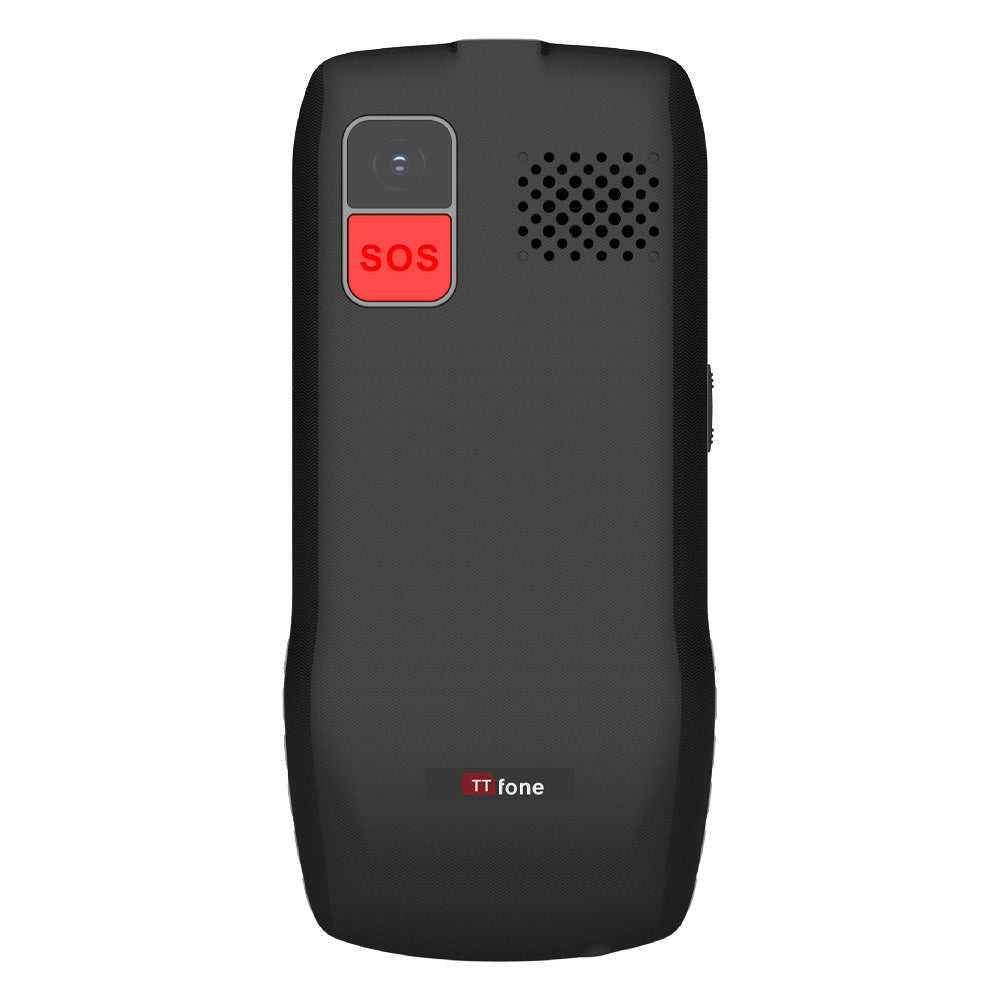 TTfone TT890 4G Mobile Phone with Three Pay As You Go SIM card and USB Type C Cable